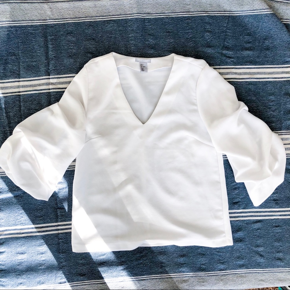 H&M Bell Sleeve Top